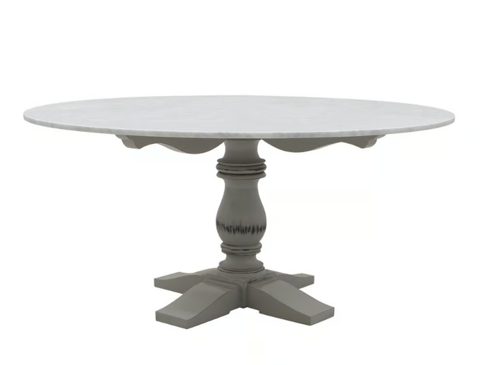 MOZAIC - Round marble dining table _ Il Giardino di Legno